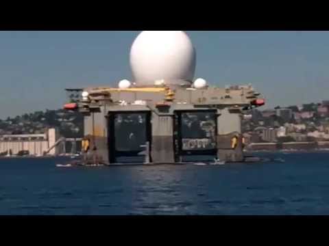 US Navy Deploying HAARP Tesla Weapon Platform SBX-1 to Hit North Korea with Earthquakes (HD)