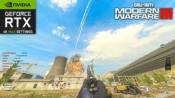 COD MW3 Beta Ground War 4K Gameplay Max Graphic Settings | FPS Benchmark