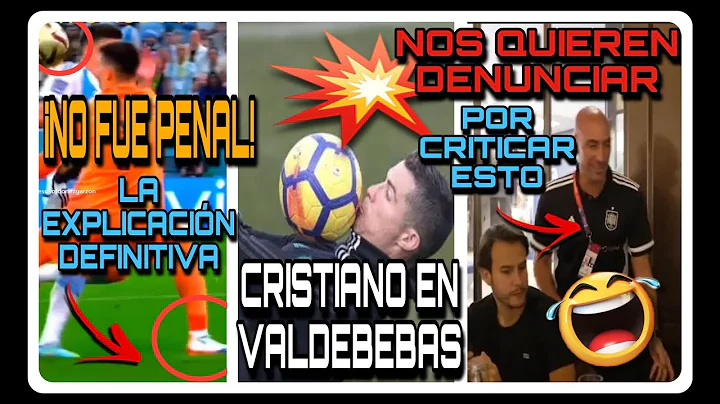 NO FUE PENALTI!  / CRISTIANO EN VALDEBEBAS! / NOS ...