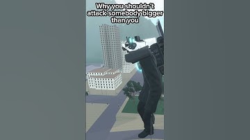 Why you shouldn’t attack someone bigger💀| BATHTUB UNIVERSE #roblox #skibiditoilet #memes #fyp
