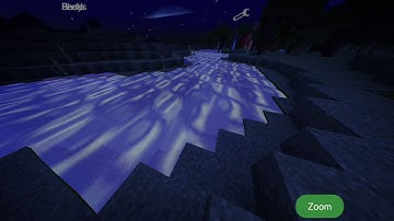 Looks like Water reflection![Energy Shaders mcpe]
