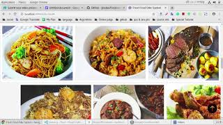 Fresh Food Oder System using nodejs and mongodb
