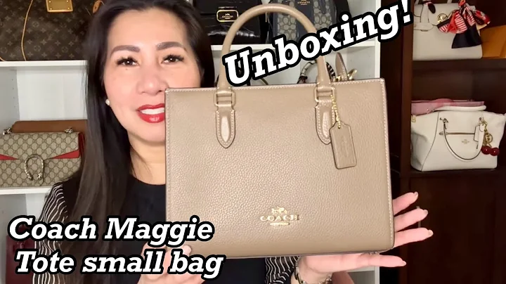 UNBOXING! COACH MAGGIE SMALL TOTE BAG. #bagcollection #unboxing