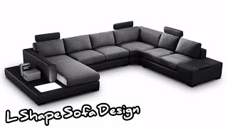 48 L Shape Sofa Design | Small Living Room Minimalist Sofa
