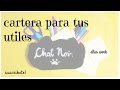 cartuchera Chat Noir ladybug /tutorial como hacer cartera de chat noir/DIY