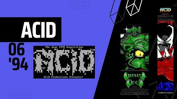 ACiD Acquisition [06/94] Full ANSI/ASCII Release Video #ANSI #ansiart #asciiart