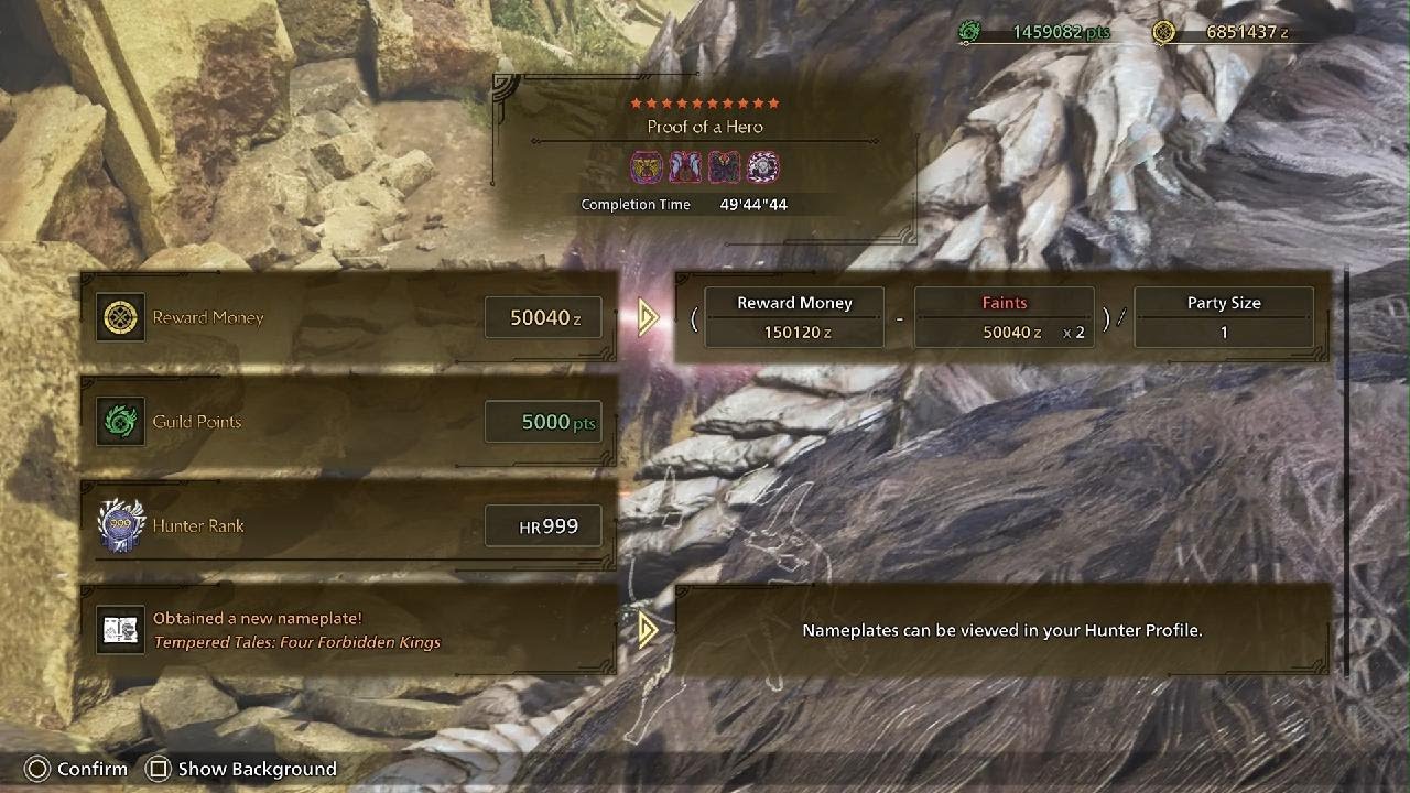 Monster Hunter Wilds: Proof of a Hero 1st pass (Almost failed