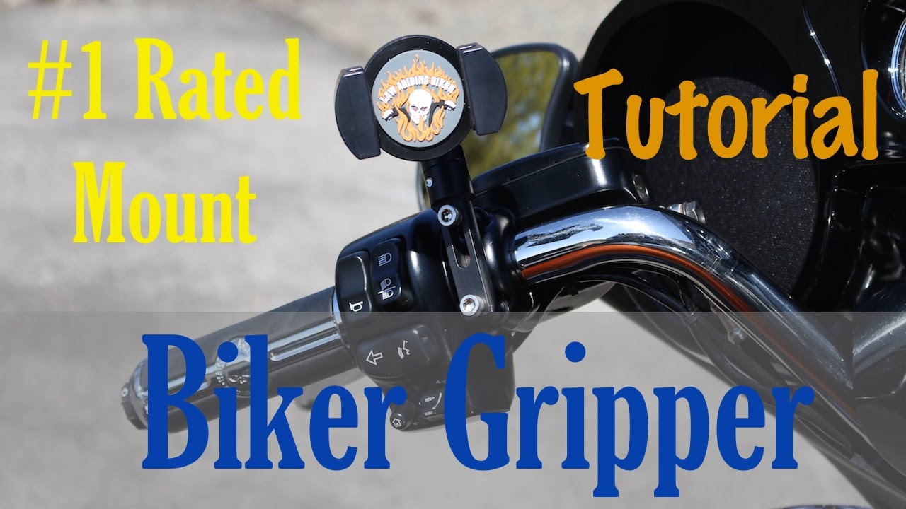 MOTORCYCLE CELL PHONE MOUNT? Biker Gripper-Quad Lock?