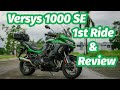 Kawasaki Versys 1000 SE Review & Arrow exhaust sound check