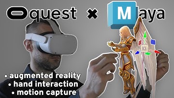 Oculus Quest in Maya - Hand Tracking and Passthrough