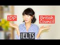 Ielts idp vs british council  which exam is easier