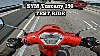 SYM Tuscany 150 2023 Malaysia | TEST RIDE