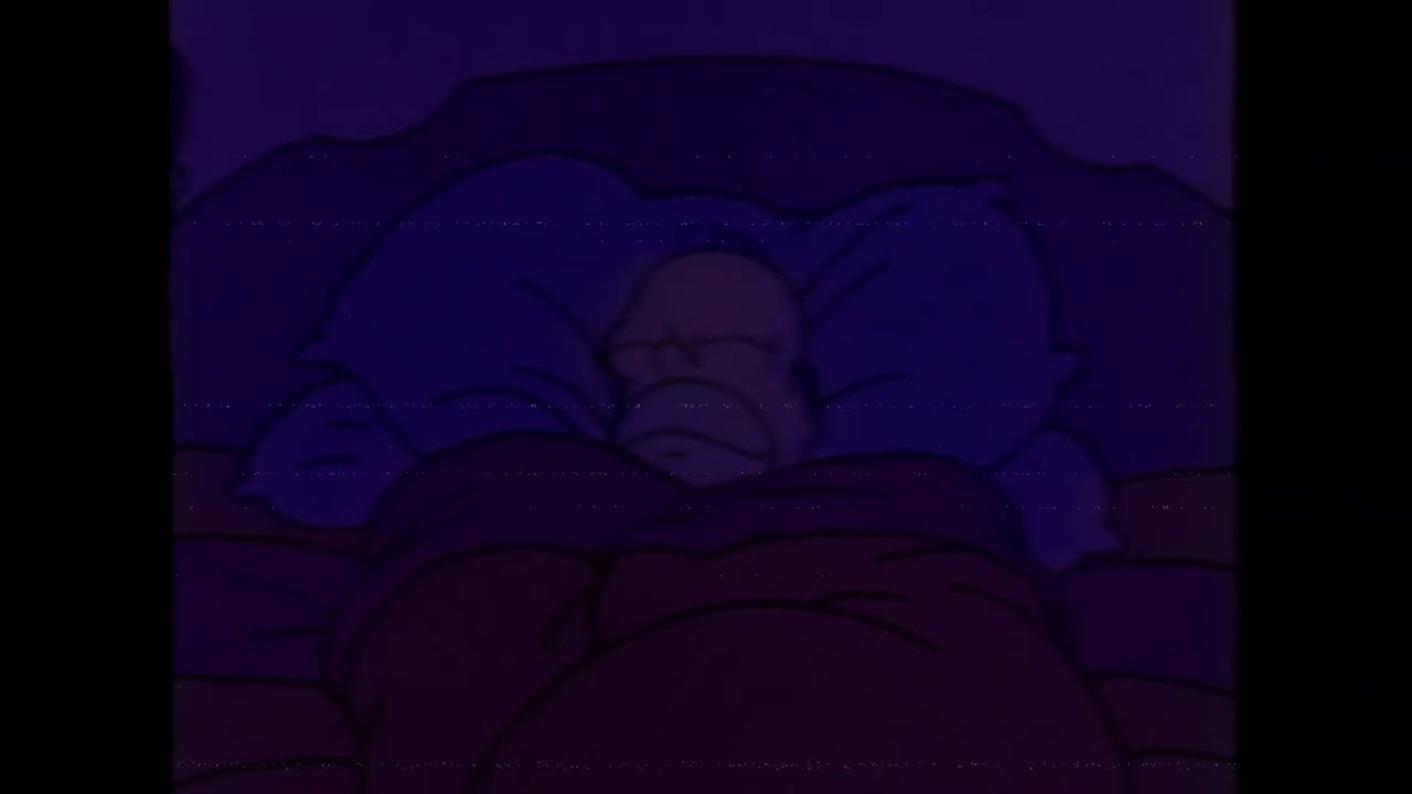 golden slumbers  sleepy time - The Simpsons (10 minute loop)