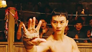 Triple Threat (2019)|  Jaka VS Long Fei(Cage fight) | Iko Uwais, Tony Jaa, Tiger Hu Chen | CLIP 🎥