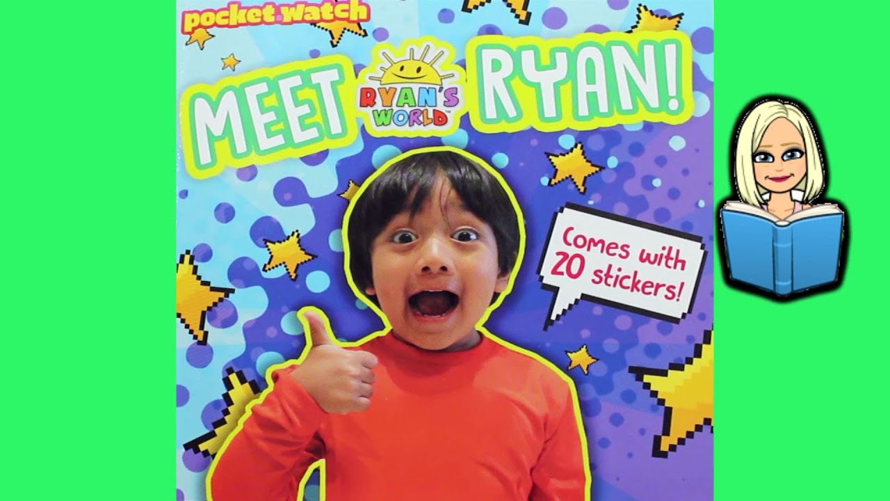 MEET RYAN! (RYAN'S WORLD) A book about the little guy behind Ryan Toys