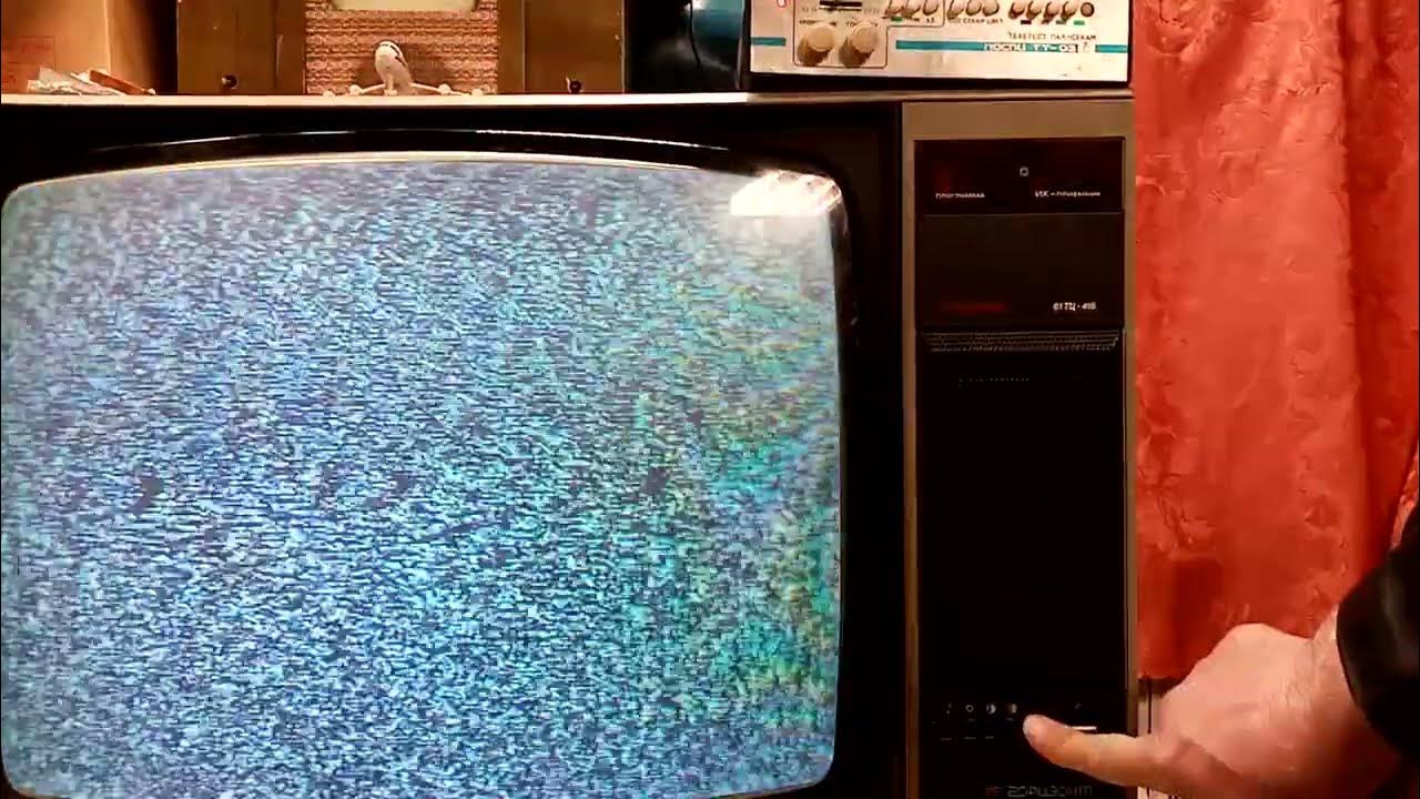 Телевизор ссср "Горизонт 61ТЦ-416" - YouTube