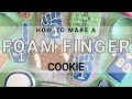 How to Decorate a Foam Finger Cookie