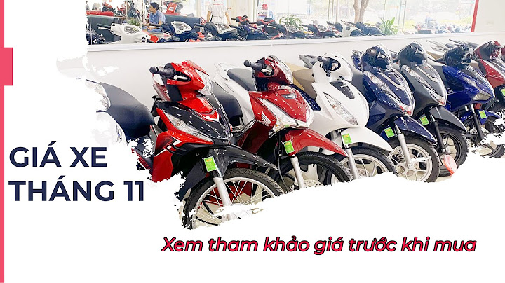 Giá xe máy honda hiện nay