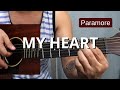 My Heart guitar tutorial (easy chords) Paramore