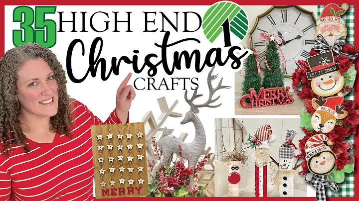 35 Christmas (In JULY) Crafts | Dollar Tree Holiday Farmhouse DIYs