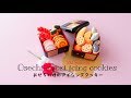 【 Osechi-ryori cookies 】おせち料理のミニアイシングクッキー