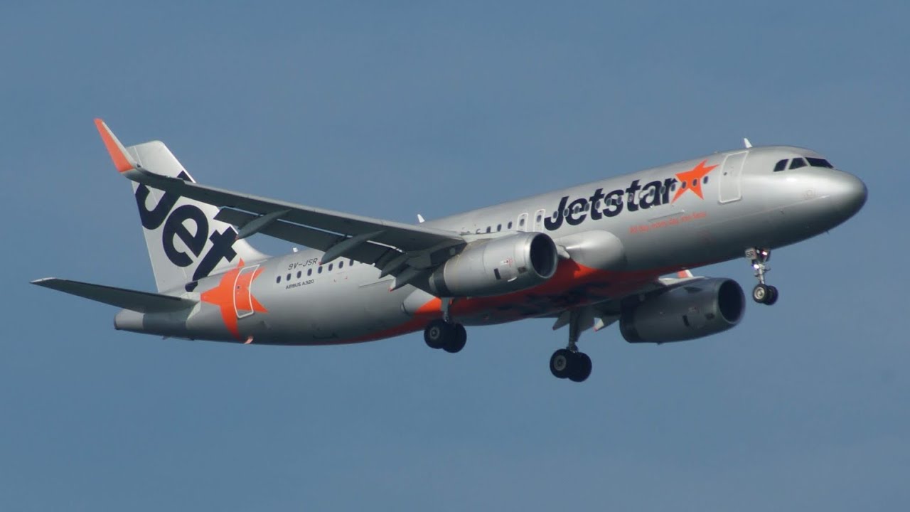 IFS Aviation5888H Productions Real Footage: Jetstar Asia Airbus A320-232(WL) (9V-JSQ)