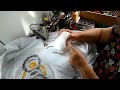 Bordado na Máquina Doméstica - Acabamento com Cordonê - Home Machine Embroidery