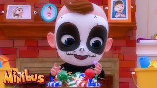 little skeleton more nursery rhymes kids songs halloween minibus