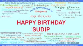 Sudip   Languages Idiomas - Happy Birthday