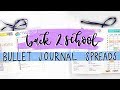 Bullet Journal Tips for Students || Back to school planning tips