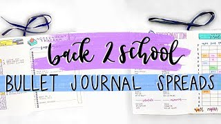 Bullet Journal Tips for Students || Back to school planning tips