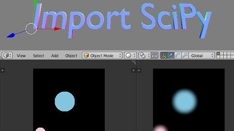 BS / SV SciPy Module Import (LIVENODING 569)