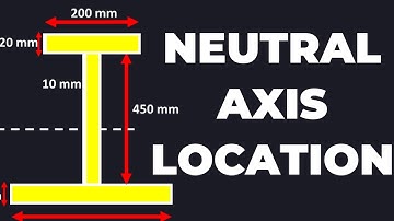 Locating the Neutral Axis of a Composite I-Beam: A Step-by-Step Guide [Parallel Axis Theorem]
