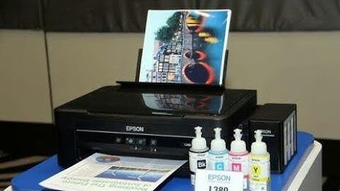 Epson L380 All In One Printer 2018 New Model Unboxing And First Review