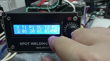 Hướng dẫn cài đặt mạch Time Bảo Anh BAE-SW205 - Spot Welding Machine BAE-SW205