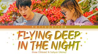 Video thumbnail of "ONEW (SHINEE) X Lee Suhyun (AKMU) - Flying Deep In The Night Lyrics [Han/Rom/Eng]"