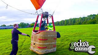 Gecko And The Hot Air Balloon - Educational Videos for Kids