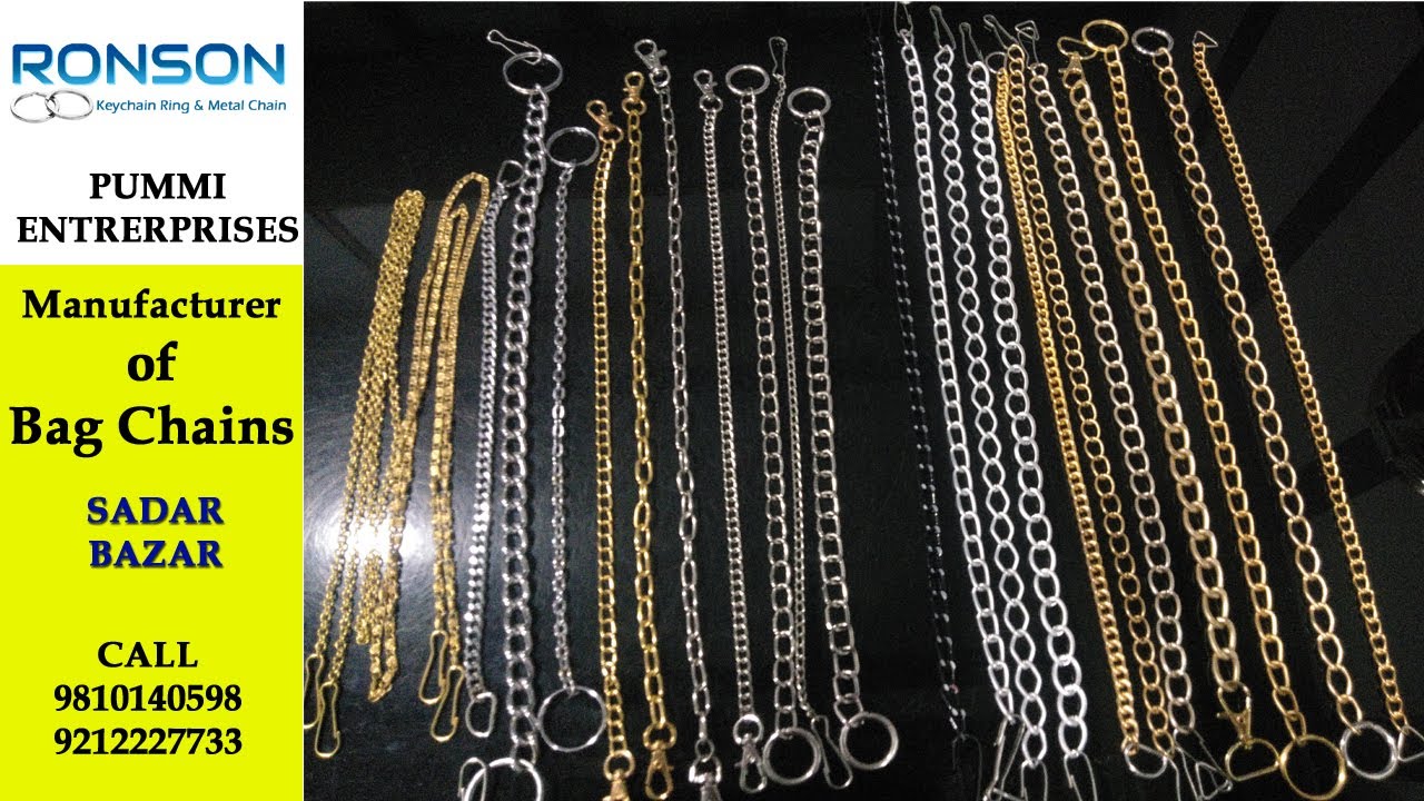 Manufacturer of Keychain Ring and Metal chain - Pummi Enterprises