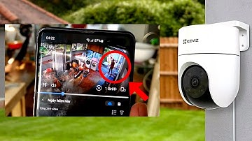 Camera EZVIZ H8C xoay 360 độ mắt thần theo dõi người chuyển động AI