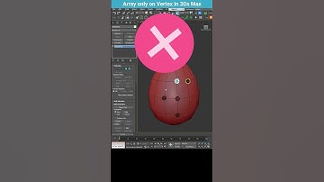 How to Use Array Modifier on Vertices in 3ds Max – Quick Tip #shorts  #3dsmax #array