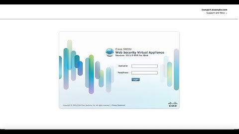Deploy, Cisco WSA on EVE-NG