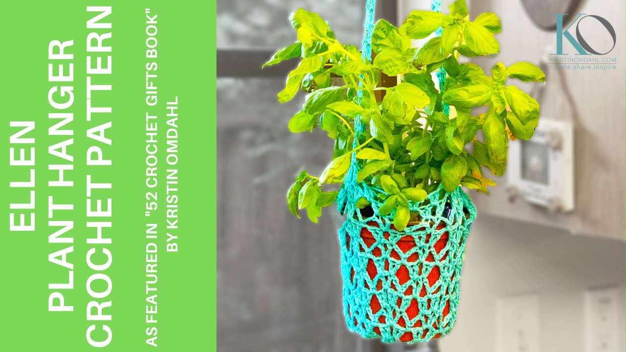 Ellen Plant Hanger Crochet Pattern