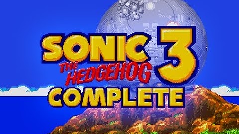 Sonic 3 Complete (Rom Hack of Sonic the Hedgehog 3) Bonus Cutscenes