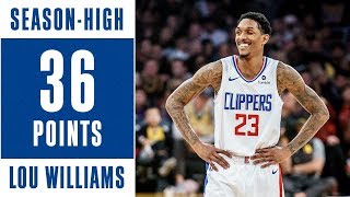 Lou Williams Scores Season-High at Lakers