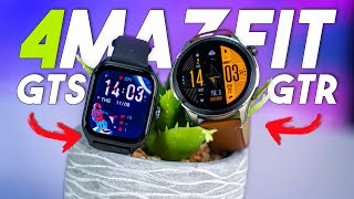 Chytré hodinky Amazfit GTR 4 a GTS 4: Které se vám líbí? (SROVNÁVACÍ RECENZE # 1674)