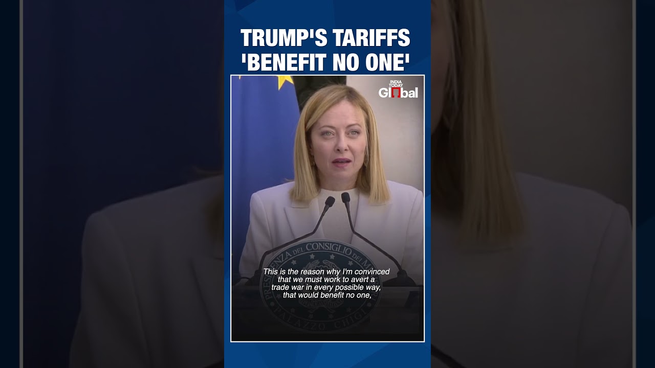 Giorgia Meloni Responds To Trump’s Tariffs, Says Heavy Repercussions For Italian Producers