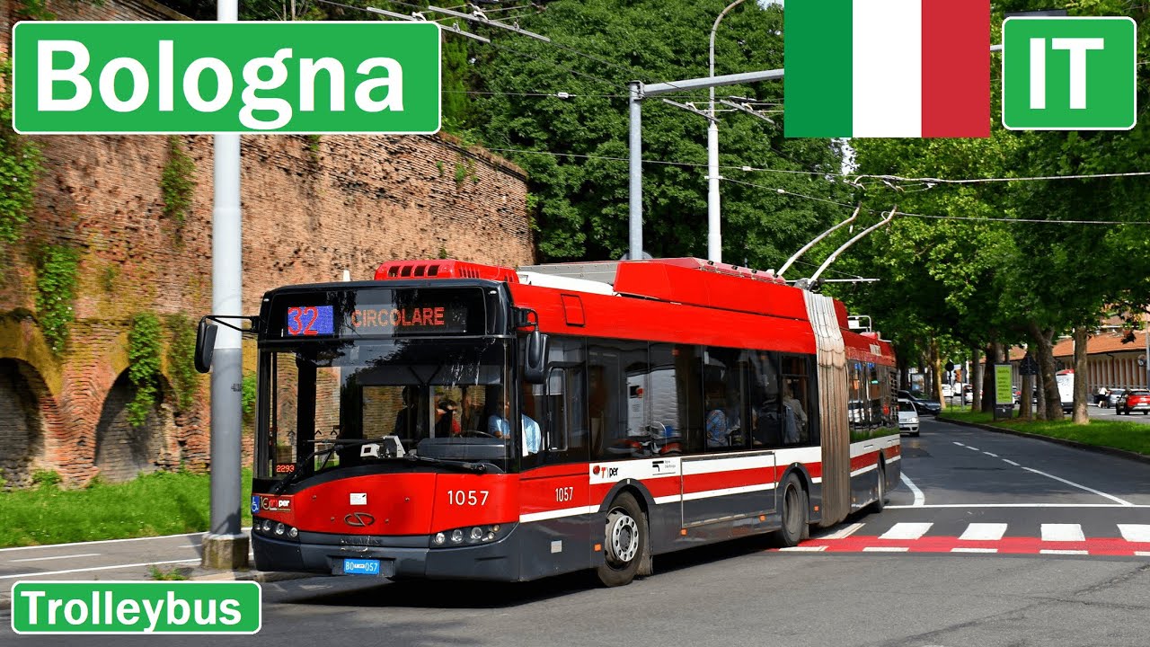 🇮🇹 BOLOGNA TROLLEYBUS 2023 | Rete filoviaria di Bologna【4K】