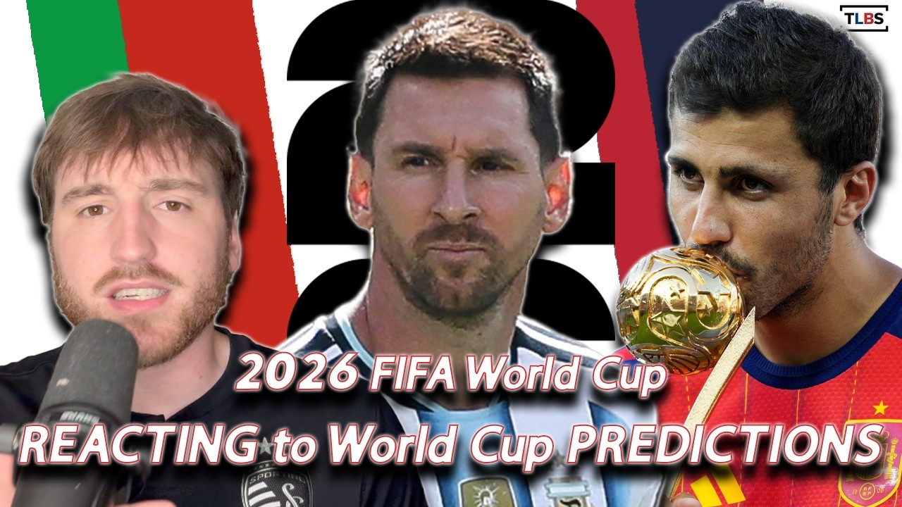 REACTING to MY 2026 FIFA World Cup PREDICTIONS | 2026 FIFA World Cup