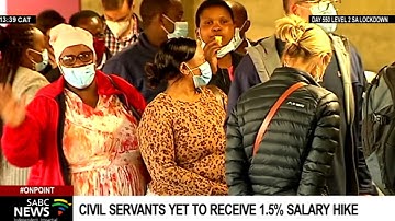 Wage agreement | Civil servants yet to receive 1.5% salary hike