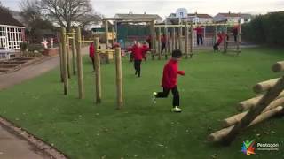 Ashton Vale Primary School - Active Playground Walkthrough